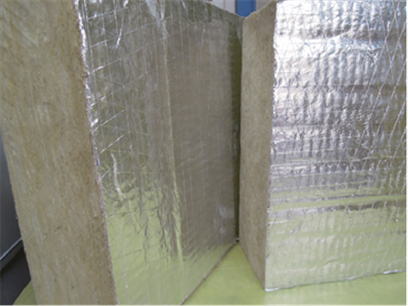 Aluminium foil faced composite rock wool board for HVAC duct insulation