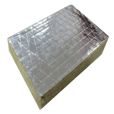 Single & double sided aluminium foil rock wool for industrial pipe insulation