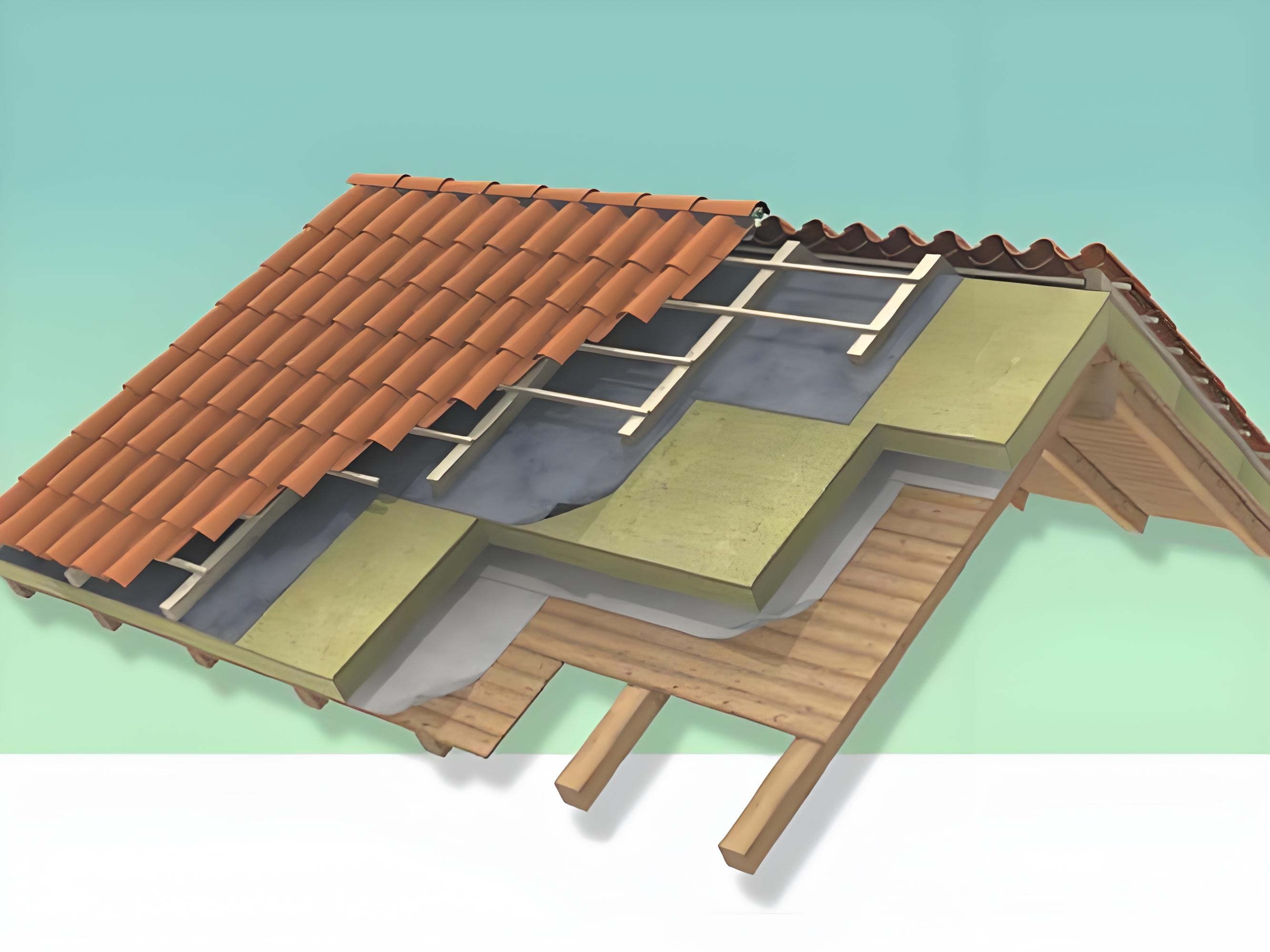 Rock Wool Board for Pitched Roof Thermal Insulation