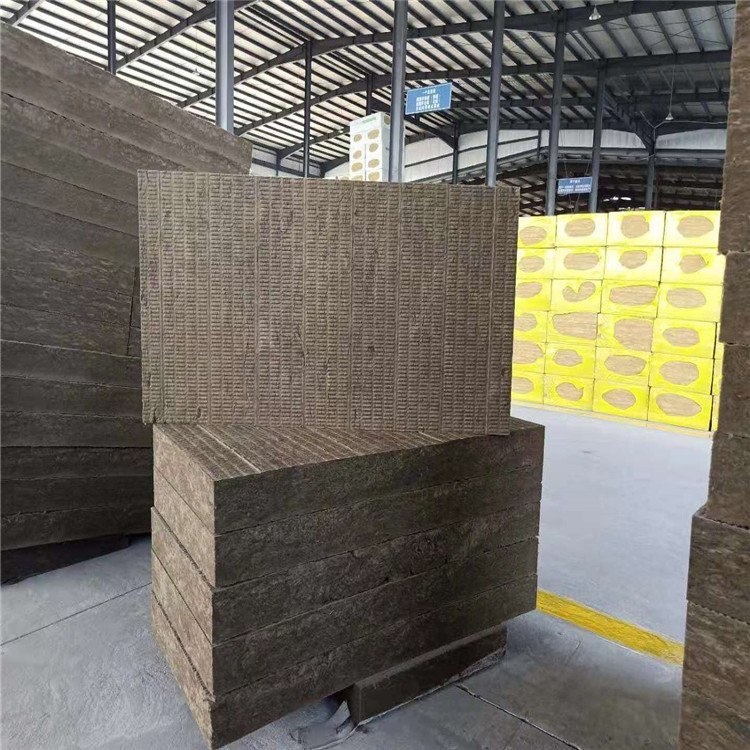 Moisture stable fire-rated rock wool for concealed ceiling void duct applications