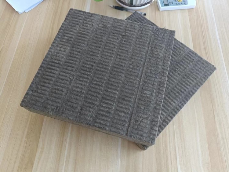 Water repellent black rock wool board, moisture-proof and anti-corrosion insulation for duct systems