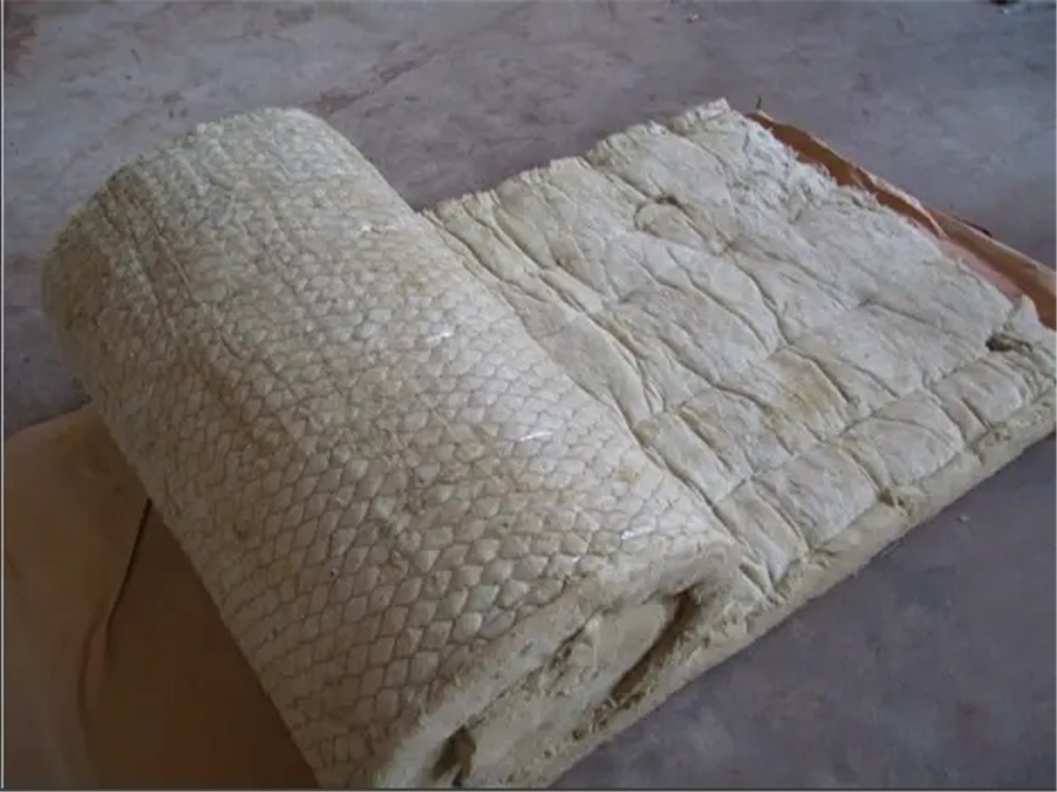 Haochen rock wool blanket with low thermal conductivity, acoustic absorption and corrosion resistance for chemical pipeline insulation