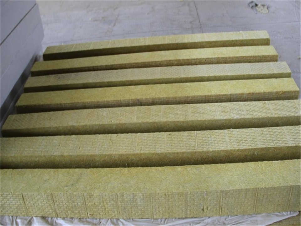 Vertical-fibre Rock Wool Strip for Colour-coated Steel Sandwich Panels