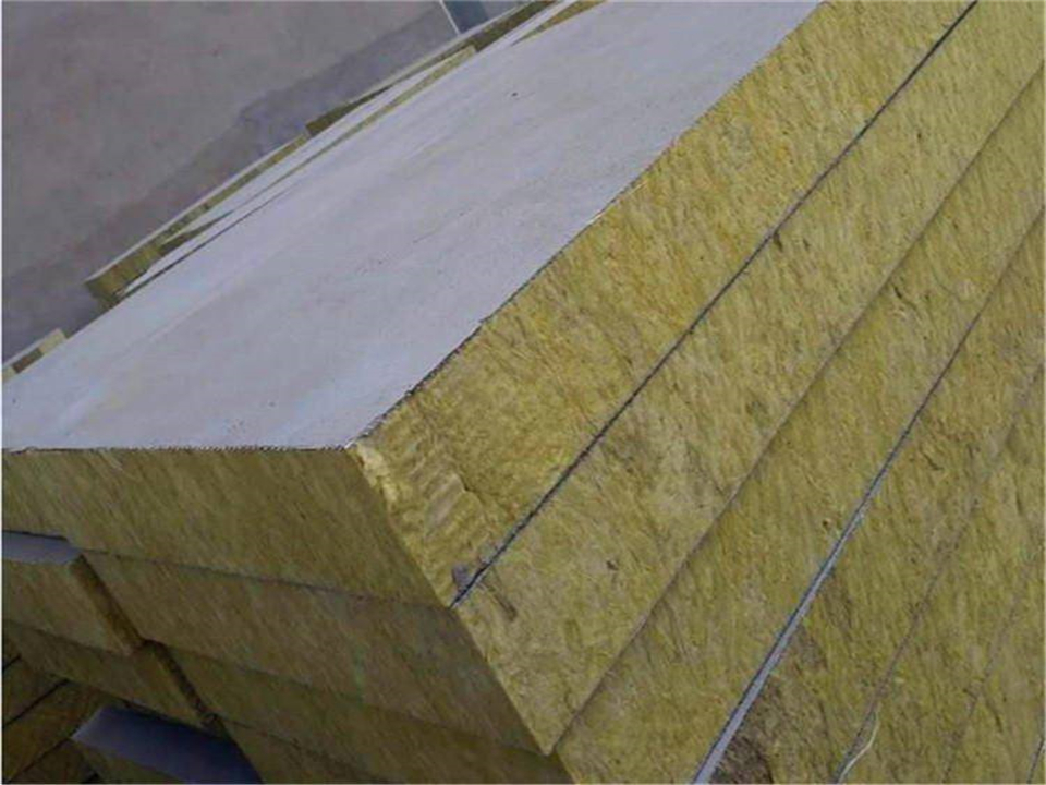 Haochen precast render-coated external wall rock wool board A1 grade ETICS insulation