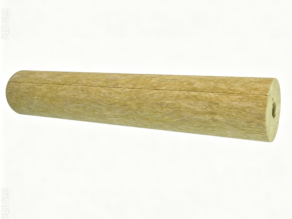 Sealing effect of interlocking joint for tongue-and-groove stone wool pipe sections