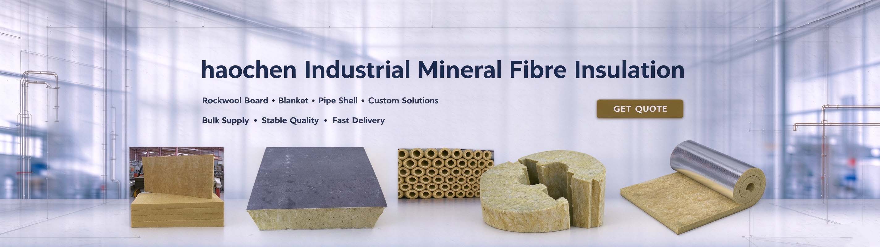 Fire, Sound and Thermal Insulation Materials